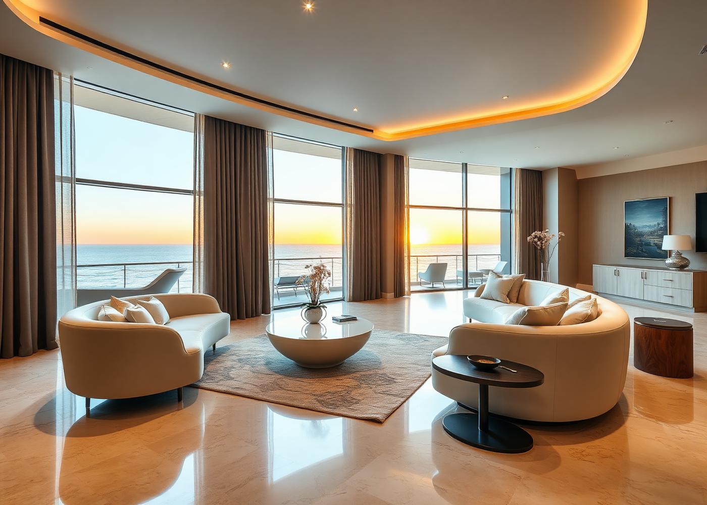 Premier Suite — Living room
